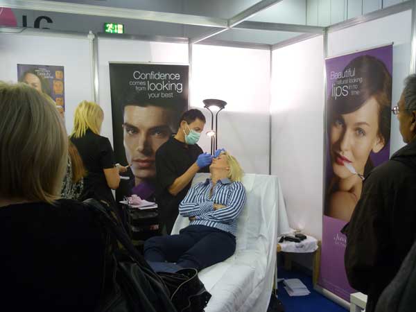 Cosmetic Injectables being offered on exhibition stand at Professional Beauty 2012